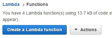 Create Lambda function